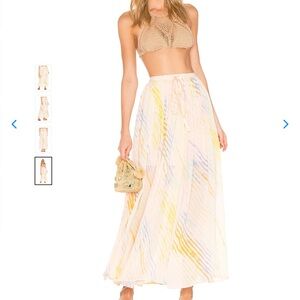Free People Multicolor midi/ maxi Skirt size xs
